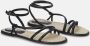 Mangará Anginco Dames sandalen Leder Zwart - Thumbnail 3