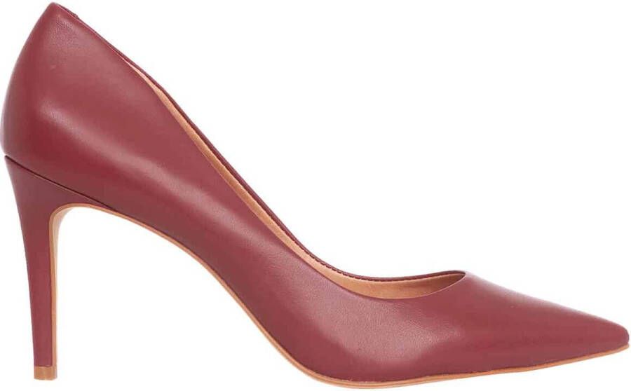 Mangará dames pumps Beri leer hak Comfortabel Rood