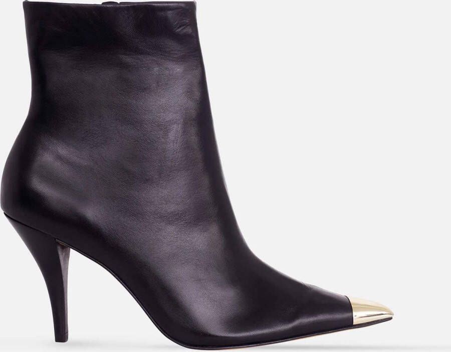 Mangará Inga Enkellaarzen met Hakken Stijlvolle Leren Schoenen