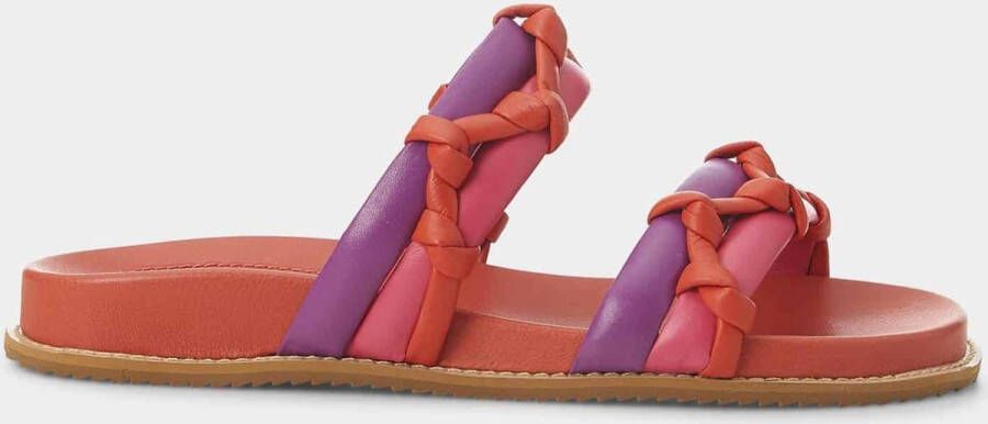 Mangará Dames slippers Lichia Leder Roze