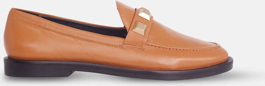 Mangará Damesloafers Caete Geitenleer Bruin