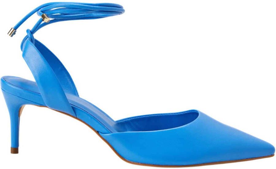 Mangará Jaborandi Dames sandalen Geitenleer Hak Blauw