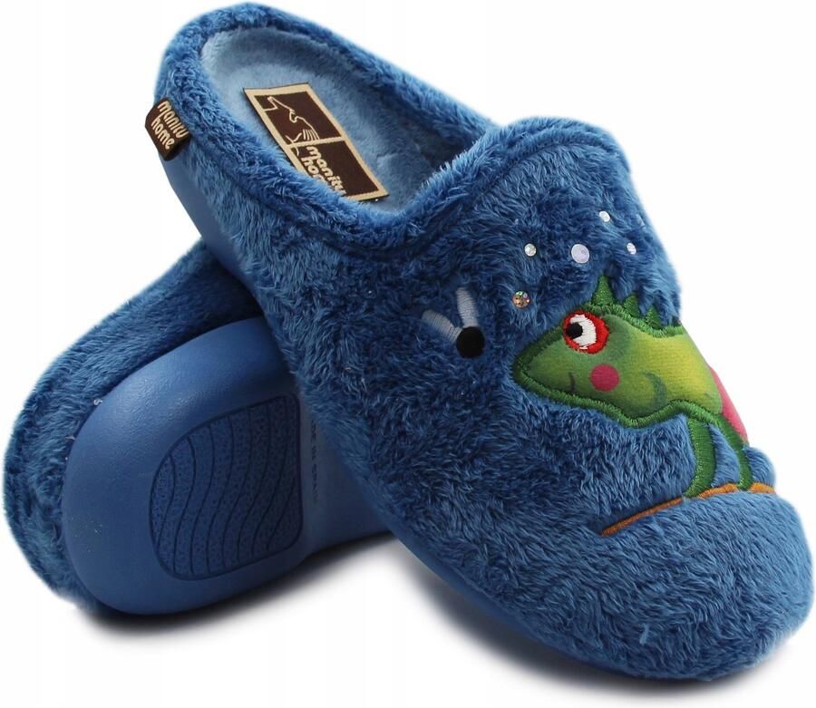 Manitu Dames Pantoffels Pluche Zacht & Warm