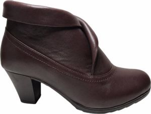 Manlisa kraag 6 cm haklaarsje W232-7068 dk bruin