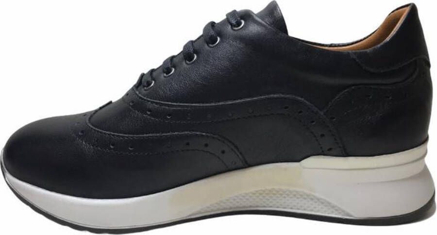 Manlisa oxford vetersneakers W232-2141 zwart - Foto 3