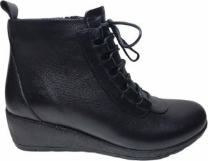 Manlisa sierveter 5 cm sleehaklaarsje W932-4039 zwart
