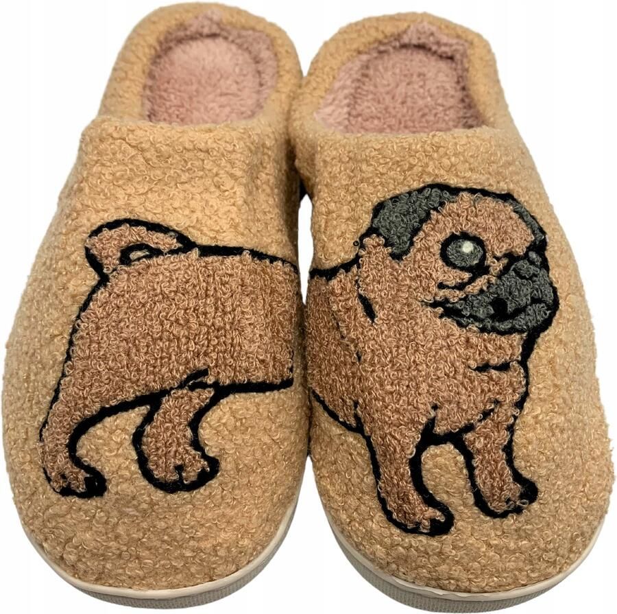 y_brands & Mops Pantoffels Winter Warm & Antislip