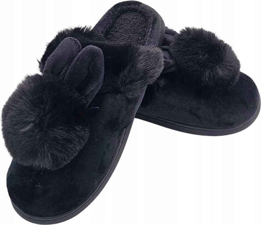 Many_brands Dames Pantoffels Winter met Pompon Zacht & Warm