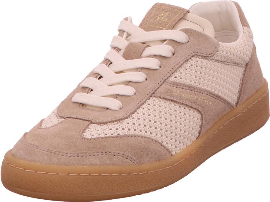 Marc O'Polo Sneakers laag 'Court' beige wolwit