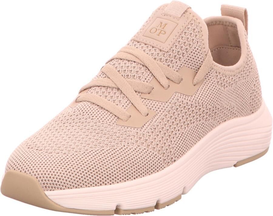 Marc O'Polo Low-top-sneakers van echt mix van leer en textiel model 'Cortney W2M'