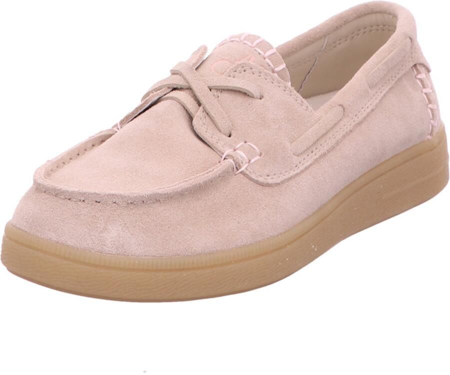 Marc O'Polo dames veterschoenen beige