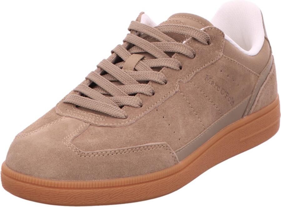 Marc O'Polo Sneakers laag 'Charlie' donkerbeige