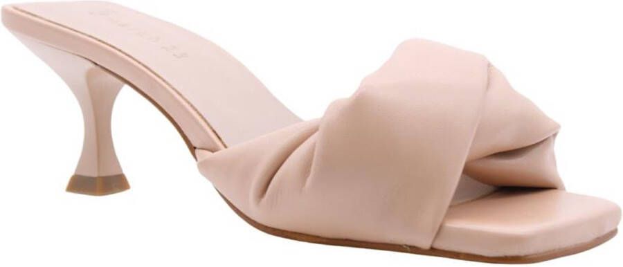 March23 March 23 Alix Leather slippers nude Beige Dames