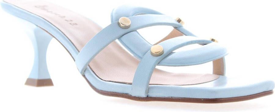 March23 Elegante hoge hak sandalen Blue Dames