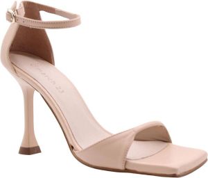 March23 High Heel Sandals Beige Dames