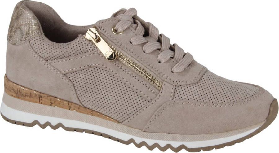 Marco Tozzi 2-23781-41-435 dames sneakers beige