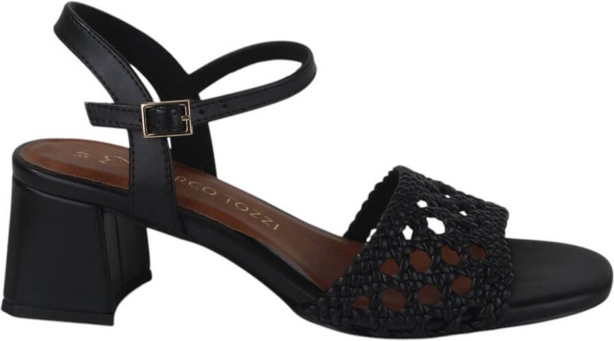 Marco Tozzi 2-28382-44-001 dames sandalen gekleed zwart