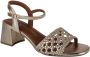 Marco Tozzi 2-28382-44-940 dames sandalen gekleed metallic - Thumbnail 1
