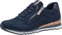 Marco Tozzi MT Vegan Soft Lining + Feel Me removable insole Dames Sneaker NAVY COMB - Thumbnail 4