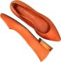 Marco tozzi Oranje Metallic Ballerina Schoenen Orange - Thumbnail 1
