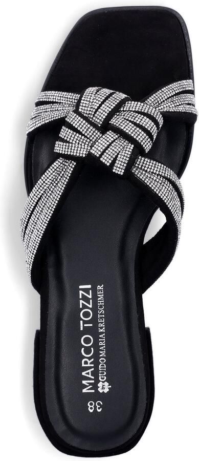 MARCO TOZZI by GMK dames muiltjes zwart glitter