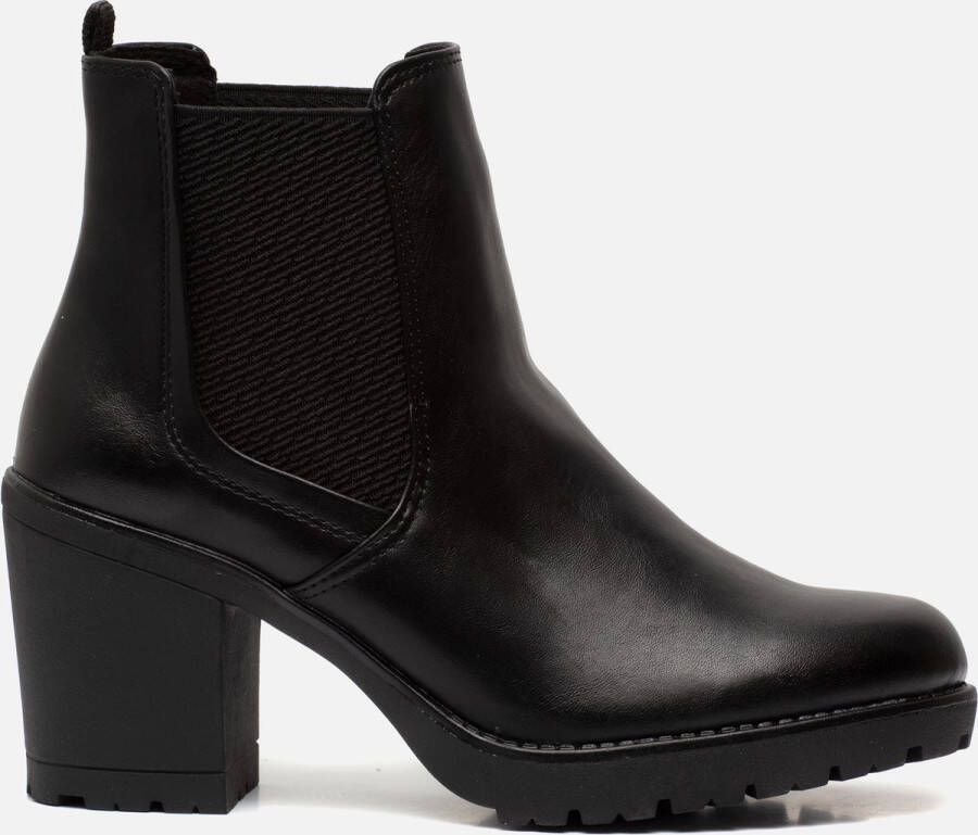Marco Tozzi Chelsea boots zwart Synthetisch