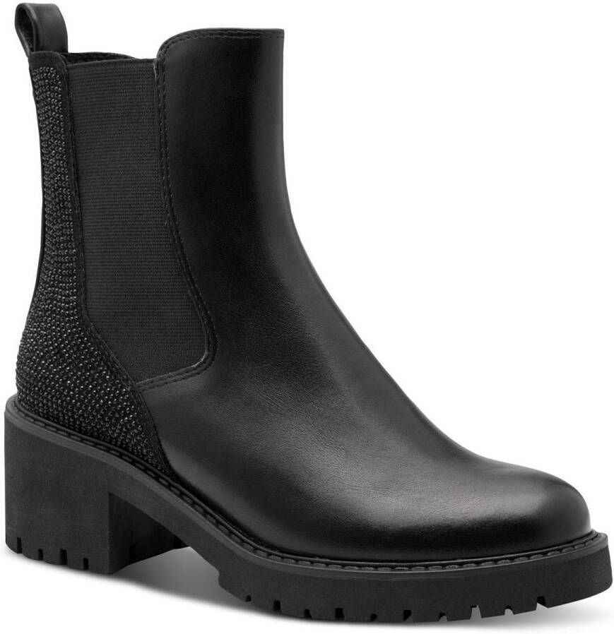 Marco Tozzi Dames Chelseaboot 2-25415-45 001 F-breedte