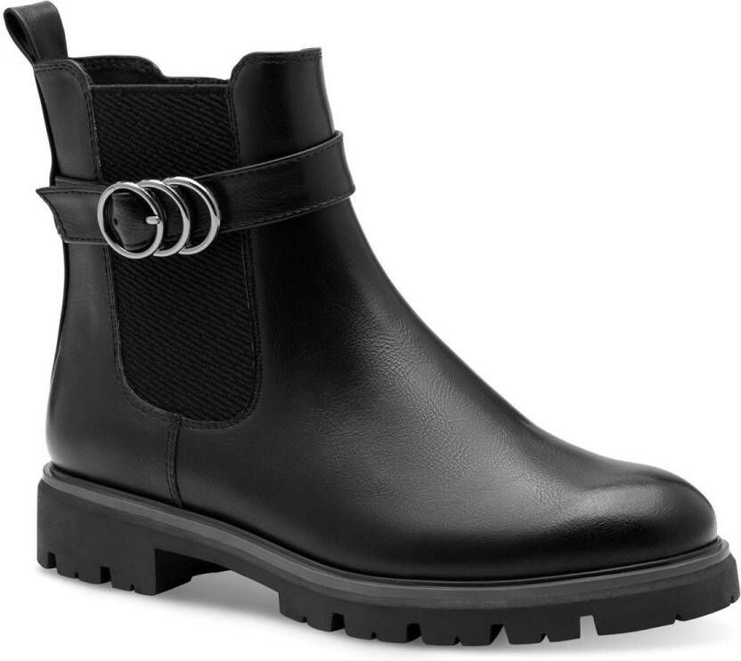 Marco Tozzi Dames Chelseaboot 2-25420-45 001 F-breedte