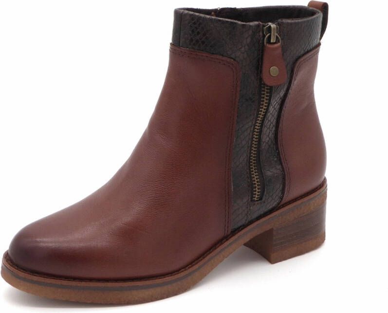 Marco Tozzi Dames Enkellaars 25064-39C Cognac