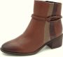 Marco Tozzi Dames Enkellaars 25325-392 Cognac Combi - Thumbnail 3