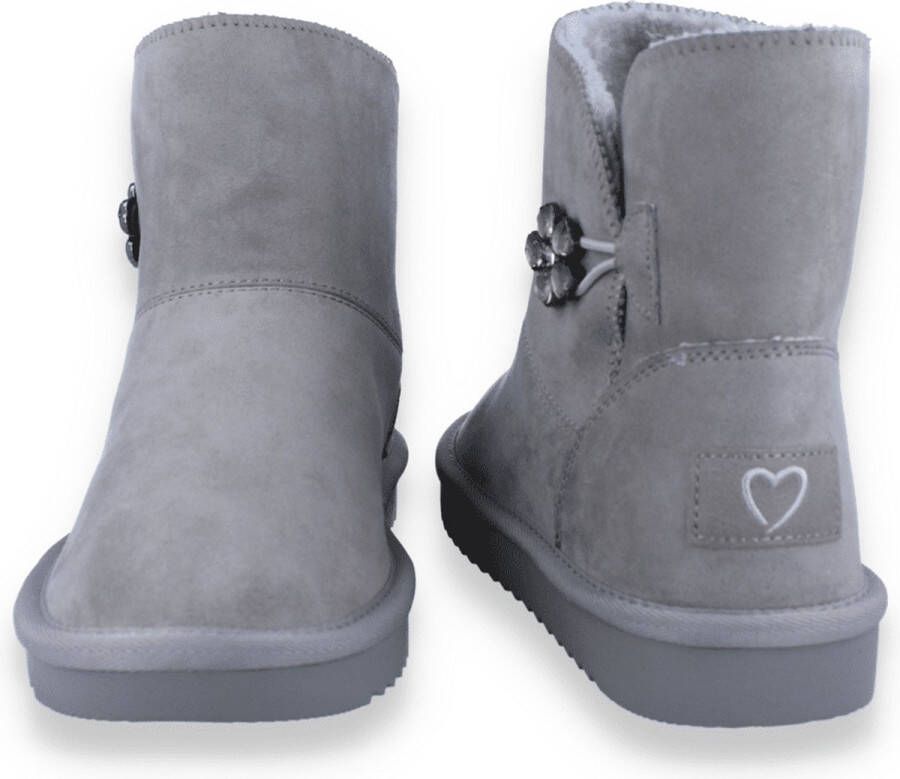 Marco Tozzi Dames Enkellaars Taupe
