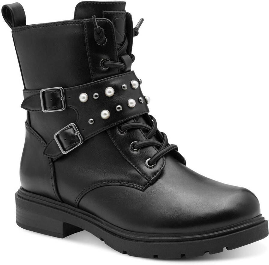 Marco Tozzi Dames Enkellaarsje 2-25247-45 001 F-breedte