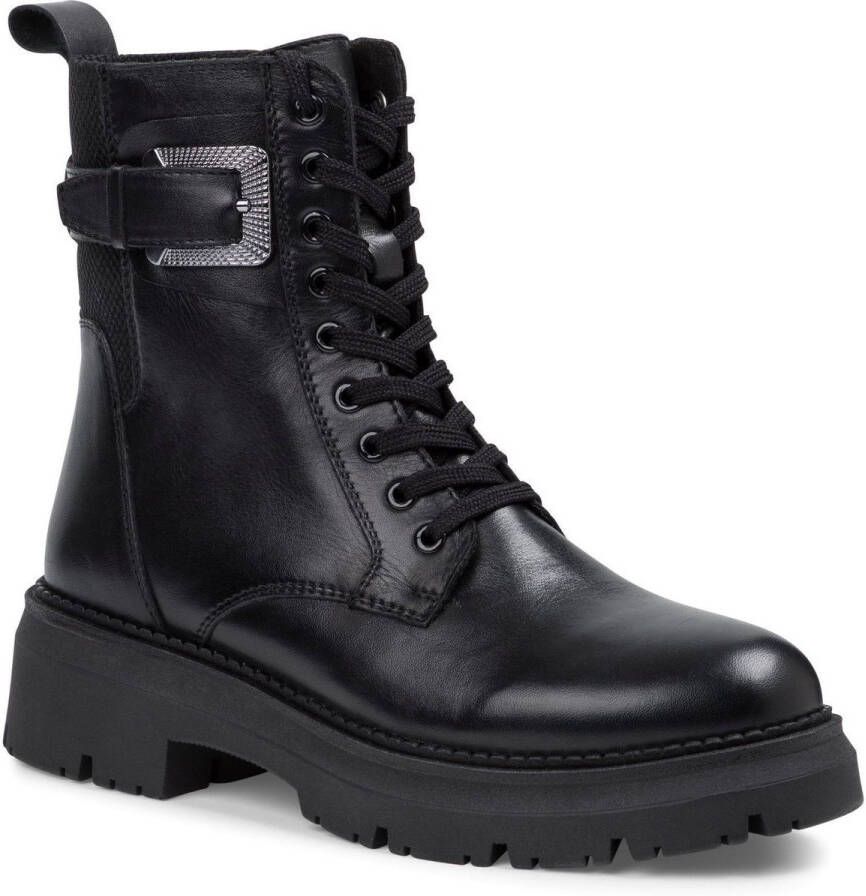 Marco Tozzi Dames Enkellaarsje 2-25296-45 001 F-breedte