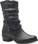 Marco Tozzi MT Soft Lining Dames Boot Heel ANTHRACITE COM - Thumbnail 1