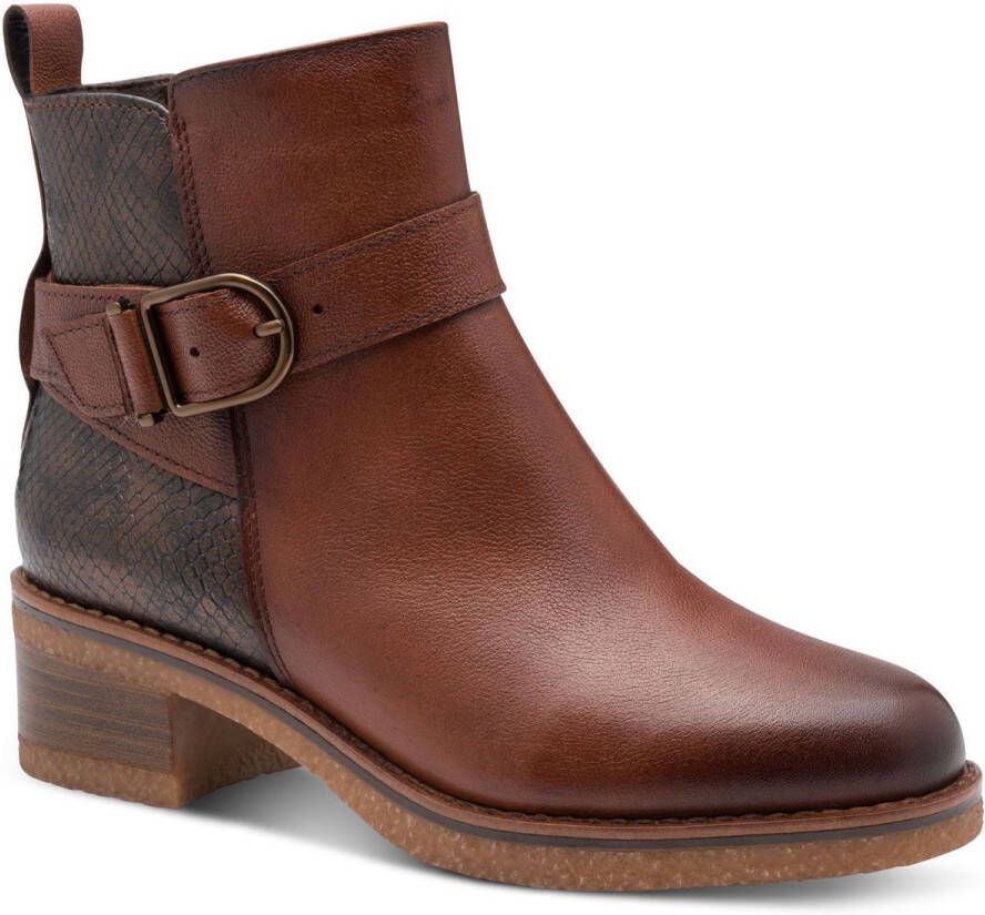 Marco Tozzi Dames Enkellaarsje 2-25351-45 392 F-breedte