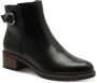 Marco Tozzi Dames Enkellaarsje 2-25377-45 001 F-breedte - Thumbnail 1