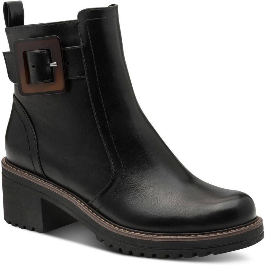 Marco Tozzi Dames Enkellaarsje 2-25428-45 001 F-breedte