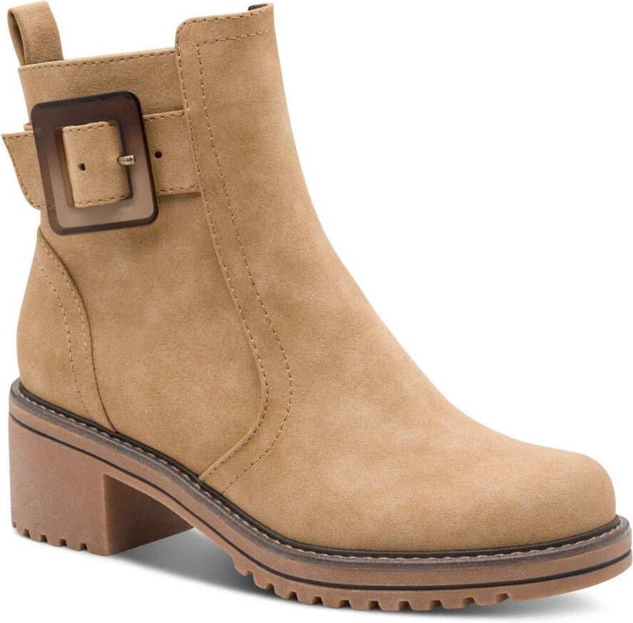 Marco Tozzi Dames Enkellaarsje 2-25428-45 400 F-breedte