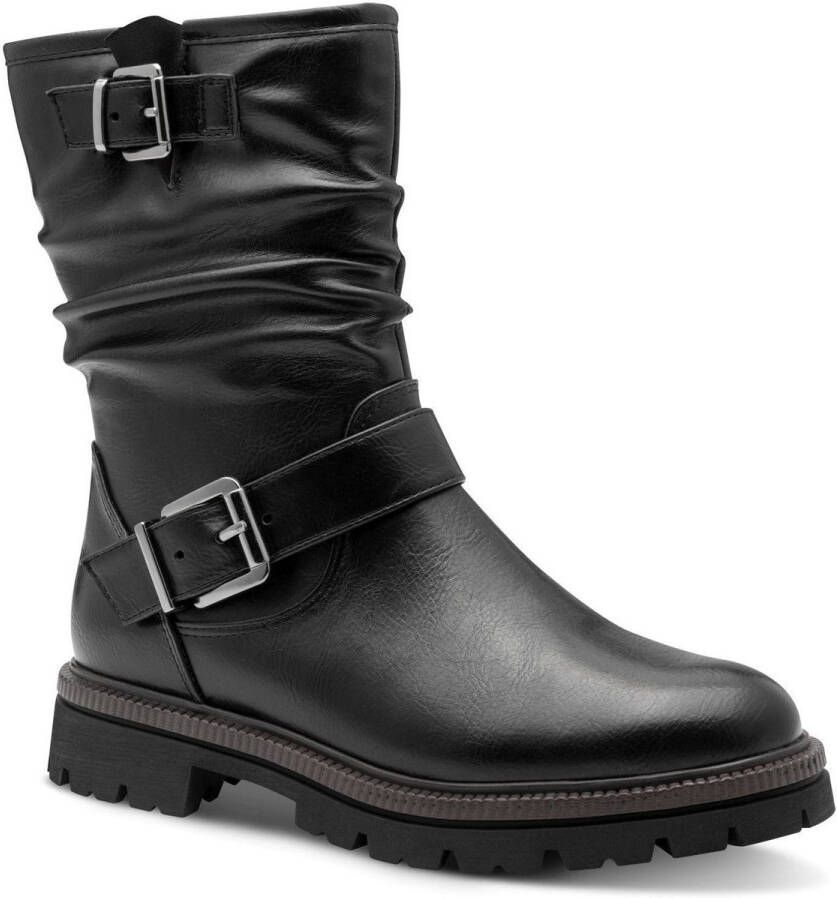 Marco Tozzi Dames Enkellaarsje 2-25431-45 001 F-breedte