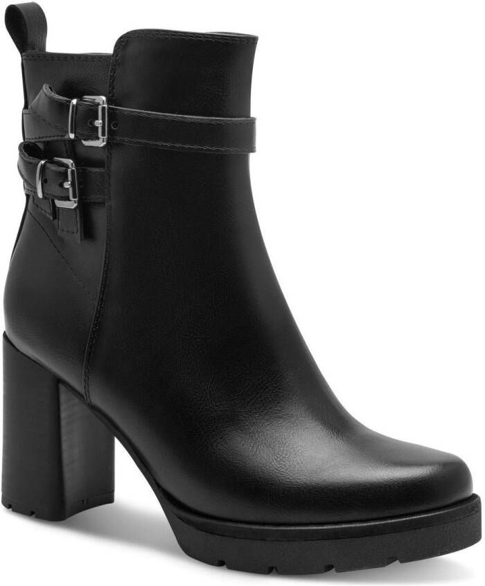 Marco Tozzi Dames Enkellaarsje 2-25498-45 001 F-breedte