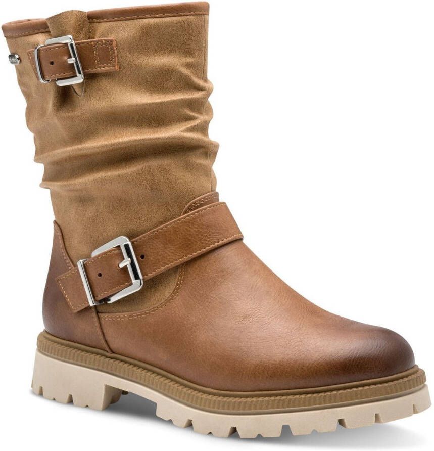 Marco Tozzi Dames Enkellaarsje 2-26431-45 377 F-breedte