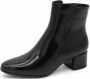 Marco Tozzi Dames Enkellaarsje 25302-018 Zwart - Thumbnail 1