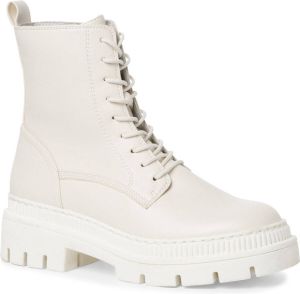 Marco Tozzi Hoge veterschoenen met rits aan de binnenkant