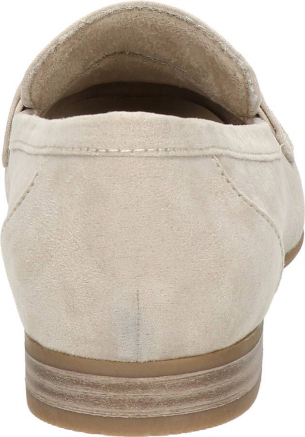 Marco tozzi Beige Suedine Loafer voor Dames Beige Dames