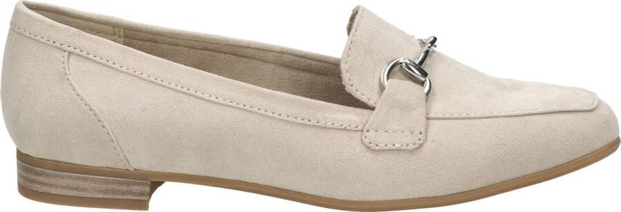 Marco tozzi Beige Suedine Loafer voor Dames Beige Dames - Foto 4