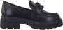 Marco Tozzi Dames Mocassin Zwart - Thumbnail 1