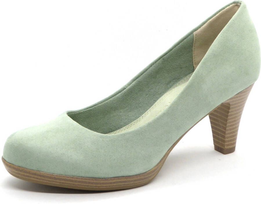 Groene Marco Tozzi dames pumps online kopen? Vergelijk op Schoenen.nl