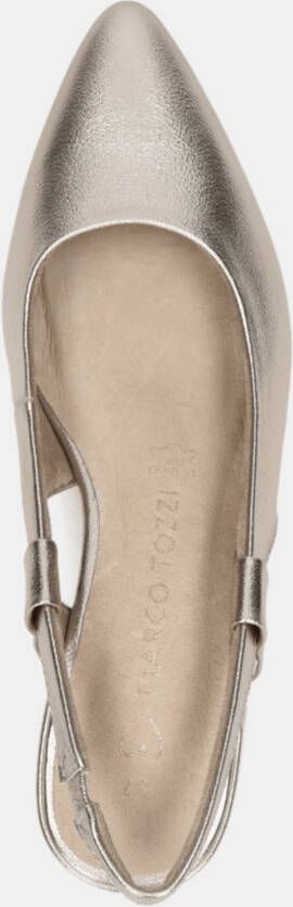 Marco tozzi Slingback Pumps goud Synthetisch
