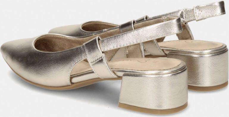 Marco tozzi Slingback Pumps goud Synthetisch