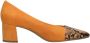 Marco Tozzi Dames pumps Oranje - Thumbnail 1
